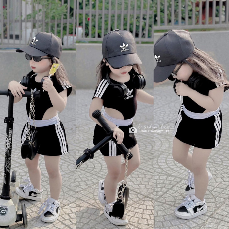 SET BỘ DAS KHOÉT EO COOL NGẦU CHO BÉ - TẶNG MŨ