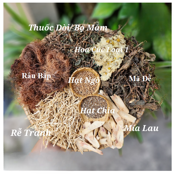 SÂM MÍA LAU - Gói Nguyên Liệu Nấu 8 Lít Nước