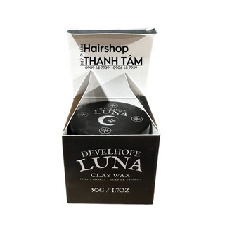 Sáp vuốt tóc Develhope Luna 50gr ( Clay Wax )
