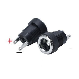 Jack sạc dc, jack cái 5.5*2.1mm, lỗ khoan 10mm