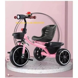   Hỏa Tốc  Xe đạp 3 bánh xe đạp trẻ em có đèn nhạc có giỏ đồ lớn cho bé SYD 618 