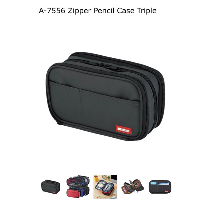HỘP BÚT LIHIT LAB PEN CASE TRIPLE A7556