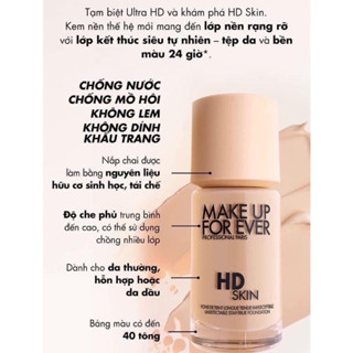 Kem nền HD SKIN MUF