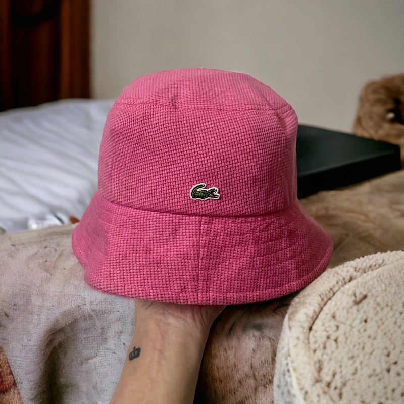 •Nón bucket Lacoste chính hãng•