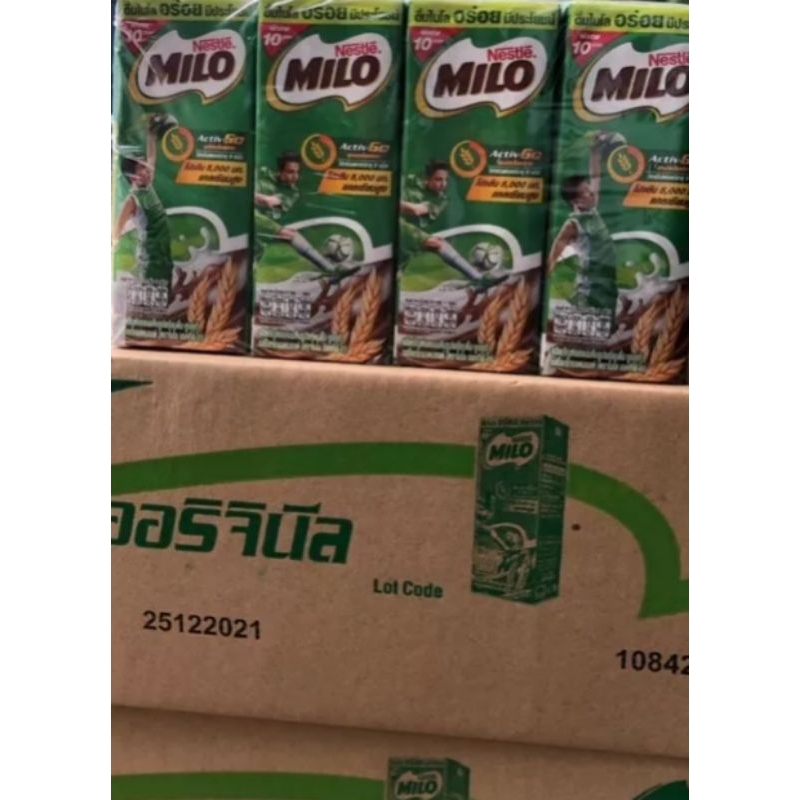 thùng sữa Milo thái lan 180 ml 48 hộp