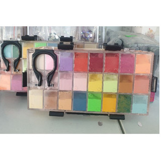 Set bột 24 màu đắp hoa, đắp móng - Phụ kiện làm nail