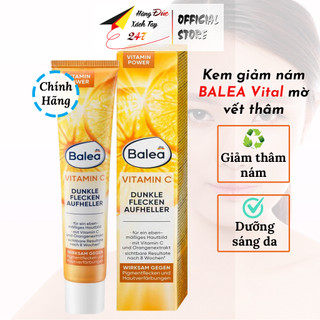 Kem nám tàn nhang Balea tinh chất vitamin C dưỡng da mờ nám giảm vết thâm làm sáng da