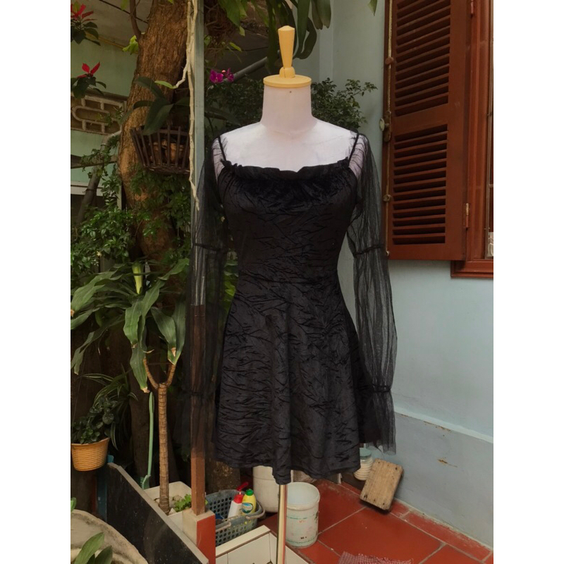 Váy nhung, sườn xám nhung, váy dây nhung, cúp ngực  cập nhật 17/5