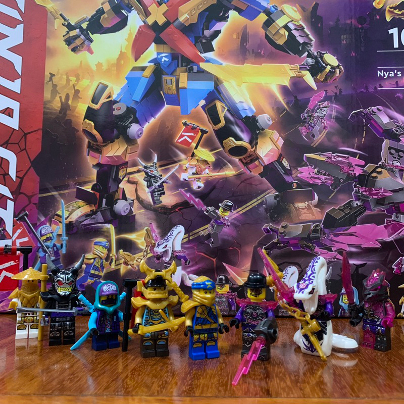 Mô hình lắp ráp Ninjago Lepi 7015 71775 Samurai X Mech - Đồ chơi xếp hình Ninja City Robot samurai X của Nya