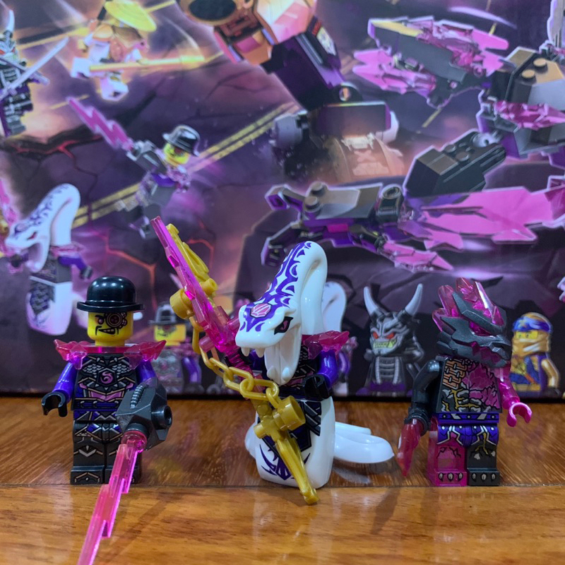 Mô hình lắp ráp Ninjago Lepi 7015 71775 Samurai X Mech - Đồ chơi xếp hình Ninja City Robot samurai X của Nya