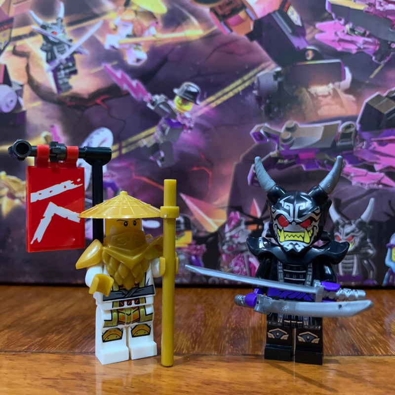 Mô hình lắp ráp Ninjago Lepi 7015 71775 Samurai X Mech - Đồ chơi xếp hình Ninja City Robot samurai X của Nya