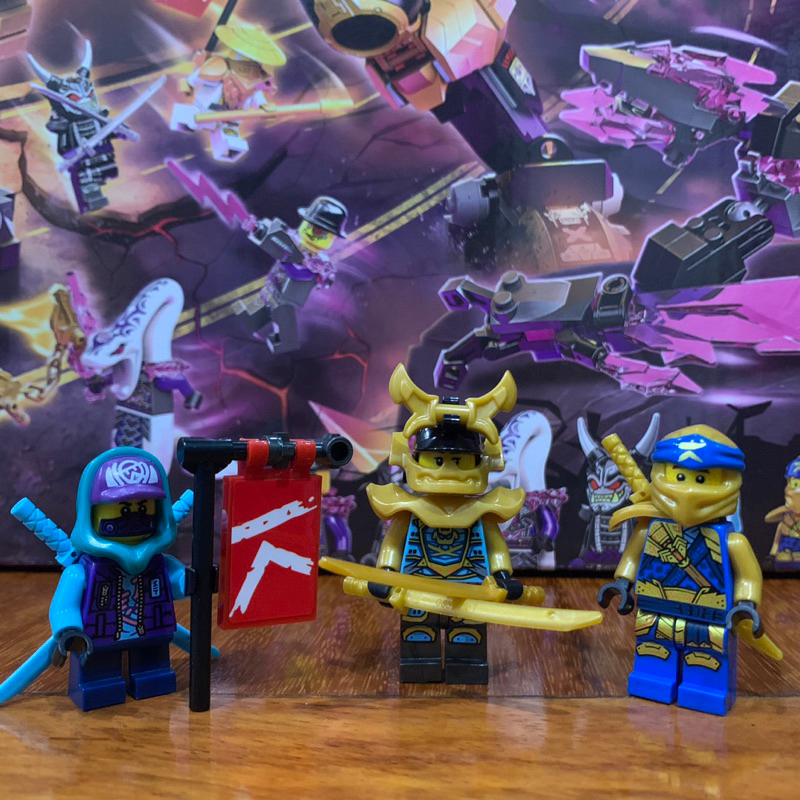 Mô hình lắp ráp Ninjago Lepi 7015 71775 Samurai X Mech - Đồ chơi xếp hình Ninja City Robot samurai X của Nya