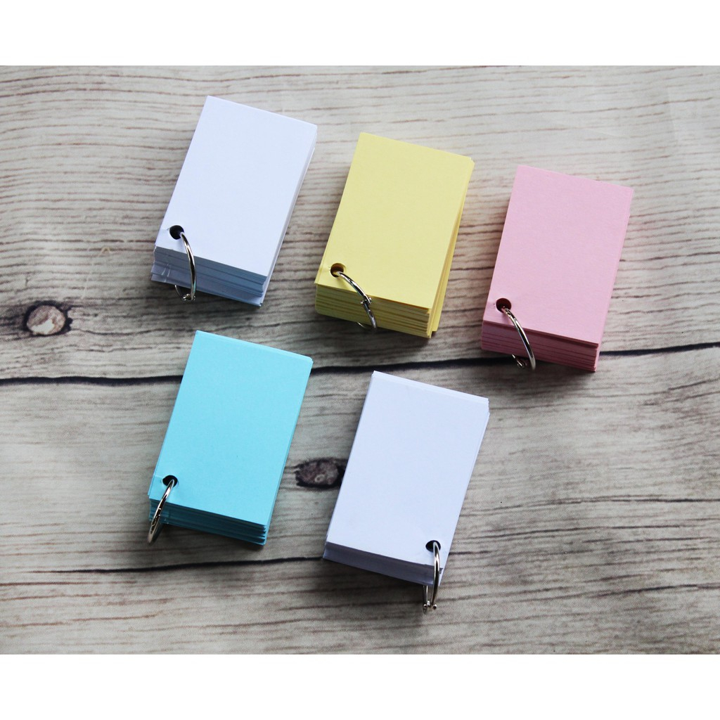 Khoen Tròn Inox Flashcard Đóng Gáy Sách, Album, Nhật Kí - Khoen Móc Vòng Còng Đóng Sổ, Sổ Tay