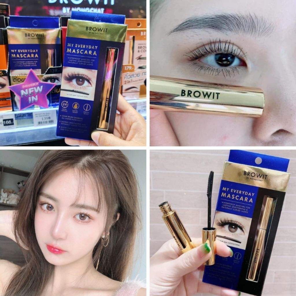 Chuốt Mi MASCARA BROWIT NONGCHAT THÁI LAN chính hãng