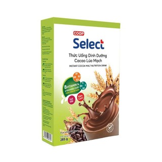 Bột dinh dưỡng cacao lúa mạch Select 285g