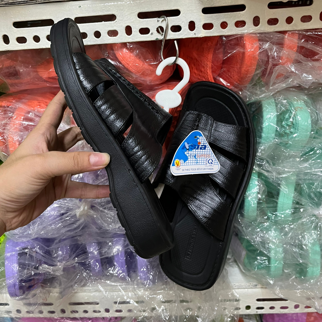 Dép quai ngang ASIA, dép trung niên, nhựa EVA hàng chính hãng