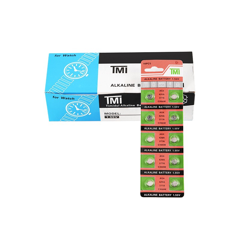Pin đồng hồ đeo tay 377A vi 10 viên ( tặng 1 pin khi mua 2 sản phẩm bất kì)