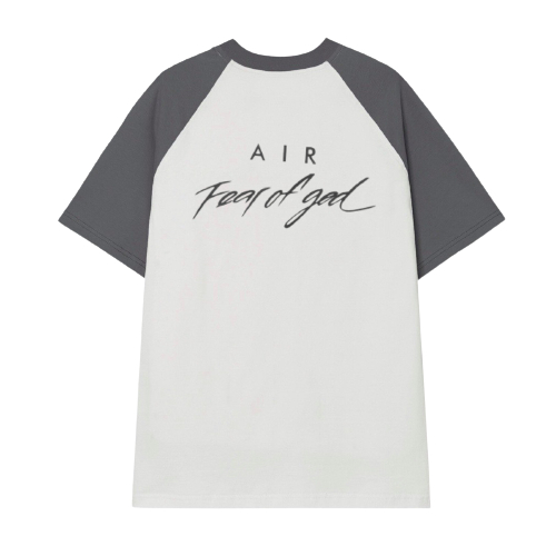 Áo thun Raglan Nike phối tay unisex thời trang basic tee phông trơn nam nữ tay lỡ oversize form rộng Loix