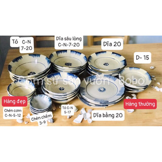 Chén, tô, dĩa hàng phếch thường