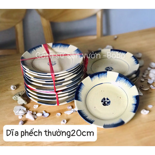 chén, tô, dĩa hàng phếch thường