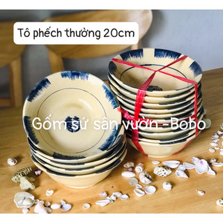 chén, tô, dĩa hàng phếch thường