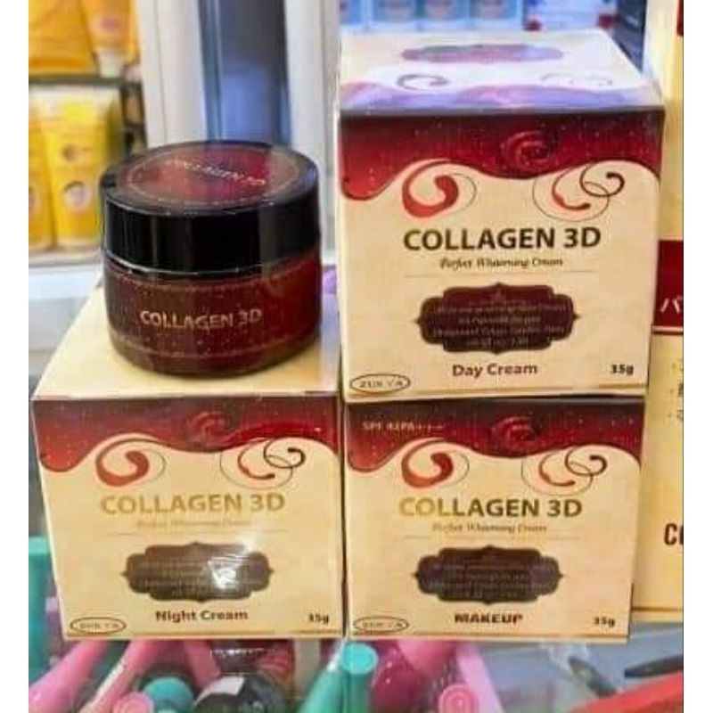Kem dưỡng da chống mụn nám tàn nhang Collagen 3D Nhật Bản