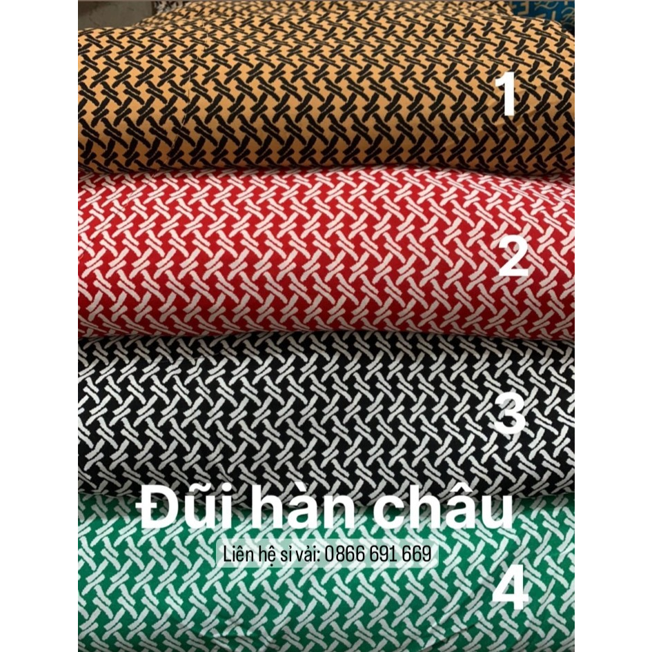 Vải Đũi Hàn Châu chất mát, co dãn, vải may mặc chuyên may áo, may bộ đồ, may đầm váy khổ ngang 1m50 CLIDSTORE 004