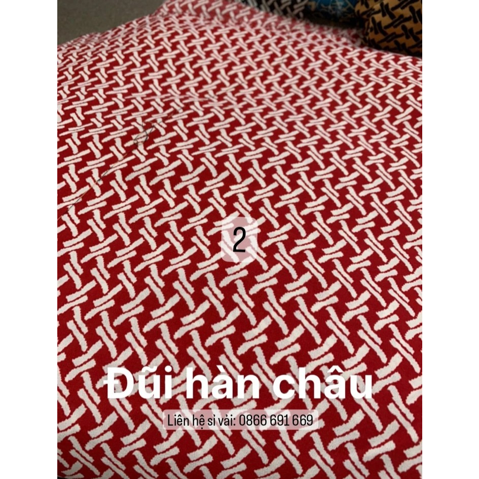 Vải Đũi Hàn Châu chất mát, co dãn, vải may mặc chuyên may áo, may bộ đồ, may đầm váy khổ ngang 1m50 CLIDSTORE 004