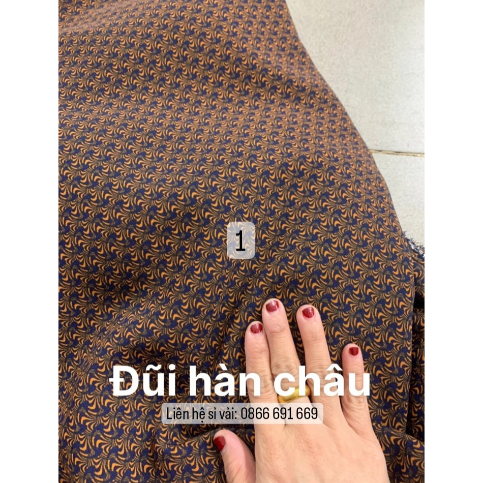Vải Đũi Hàn Châu chất mát, co dãn, vải may mặc chuyên may áo, may bộ đồ, may đầm váy khổ ngang 1m50 CLIDSTORE 007