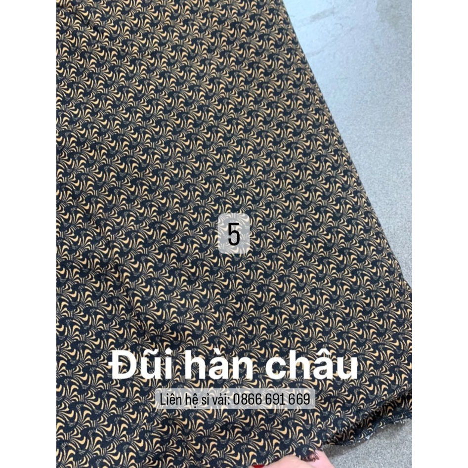 Vải Đũi Hàn Châu chất mát, co dãn, vải may mặc chuyên may áo, may bộ đồ, may đầm váy khổ ngang 1m50 CLIDSTORE 007