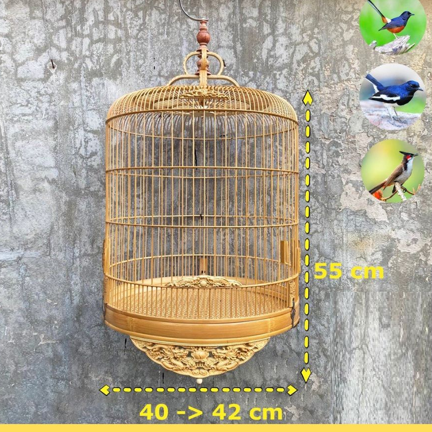 Lồng chim Chòe Lửa, Chòe Than, Chào Mào, Lồng Chòe Lửa - Chòe Than đẹp (white-rumped shama cage)