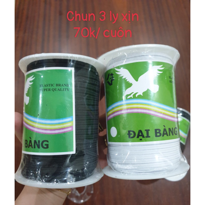 Cuộn chun Đại Bàng xịn - 3 ly