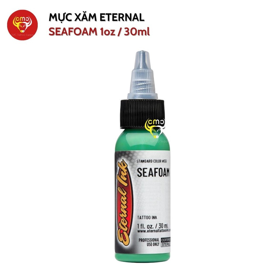 Mực xăm Eternal Seafoam 30ml  30ml CMC Tattoo Supply
