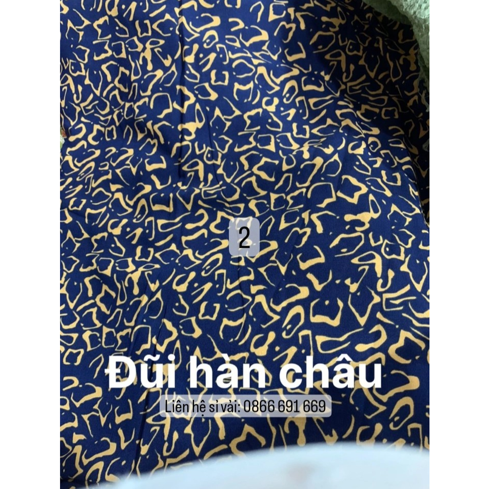 Vải Đũi Hàn Châu chất mát, co dãn, vải may mặc chuyên may áo, may bộ đồ, may đầm váy khổ ngang 1m50 CLIDSTORE 003