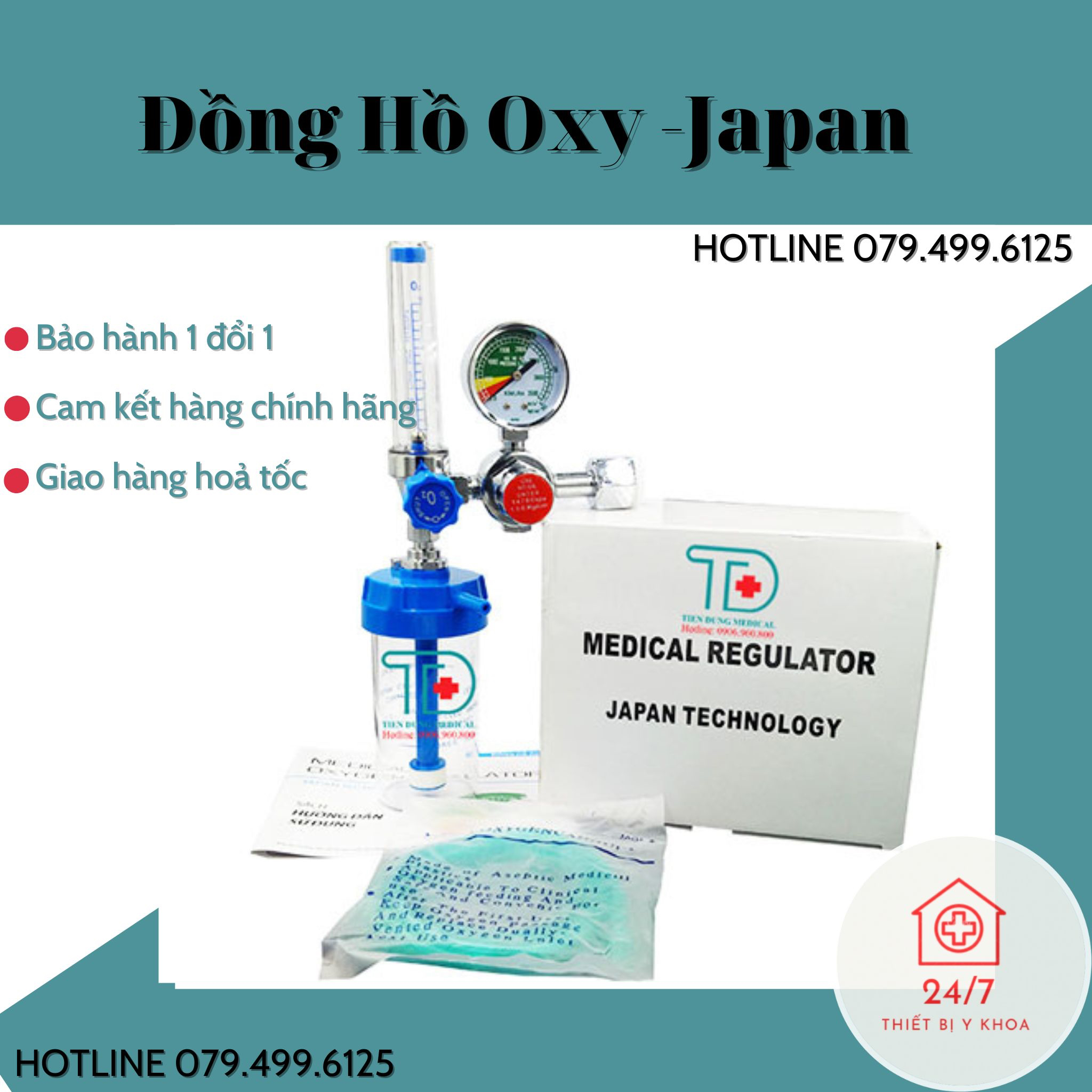 ❗️GIÁ RẺ NHẤT❗️Đồng Hồ Oxy Thở - Nhật Bản - Van Điều Áp Khí Oxy An Toàn, Chính Xác, Hiện Đại