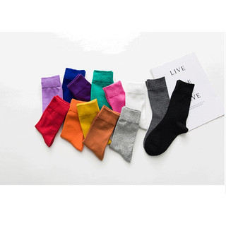 TẤT (VỚ) TRƠN CAO BẮP MỚI (13 màu)