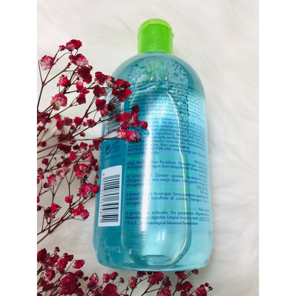 Nước tẩy trang Bi0 dành cho da nhạy cảm, da dầu, da mụn