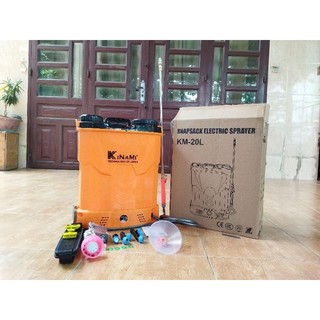 Bình xịt điện phun thuốc trừ sâu KINAMI 20lit thái lan .
