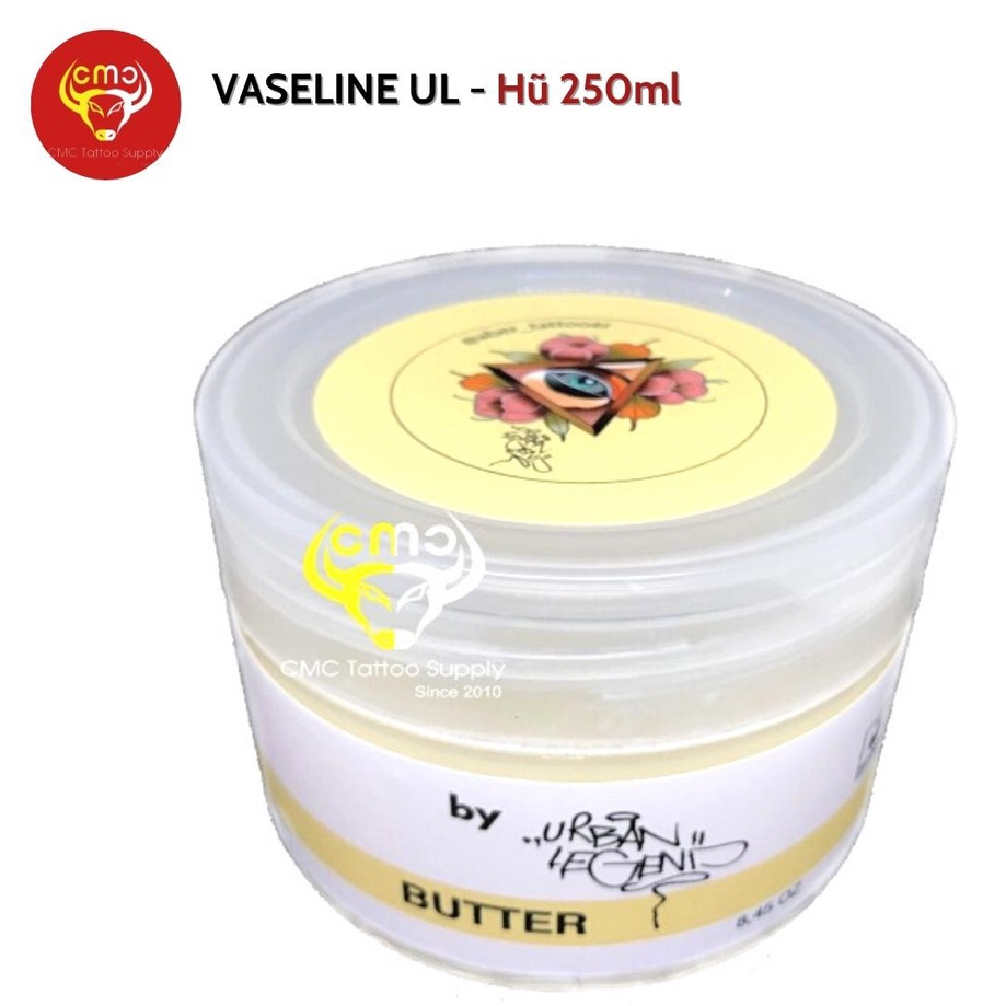 Vaseline UL  làm mềm da hỗ trợ xăm hình chính hãng CMC Tattoo Supply
