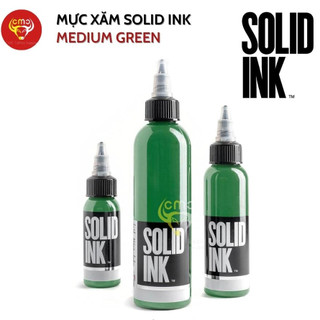 Mực xăm Solid Ink Medium Green chính hãng CMC Tattoo Supply