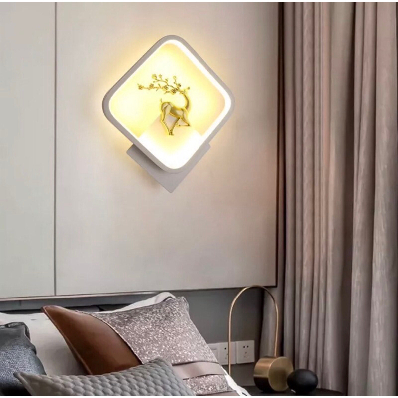 Đèn trang trí . vách tường hình hươu. trang trí khách sạn- phòng ngủ.cầu thang.v.v