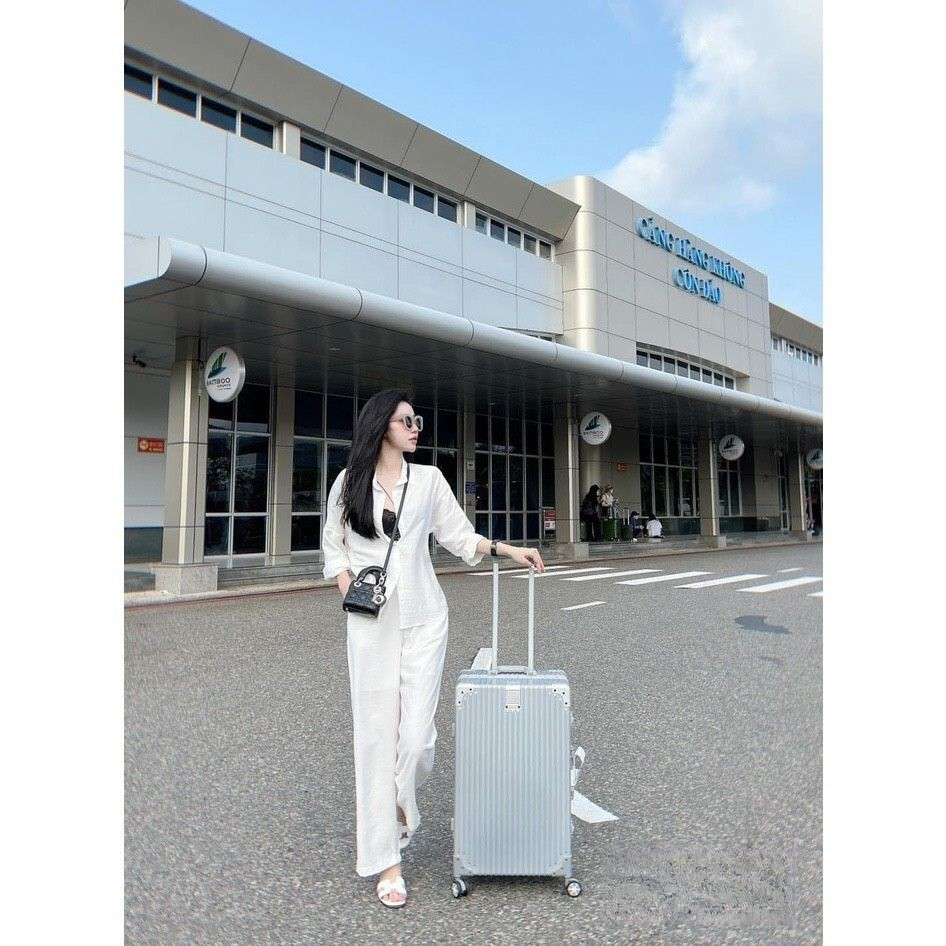 Bộ Đũi Nữ Dài EVANIA Set Đi Biển Áo Sơ Mi Mix Quần Ống Suông Rộng Chất Vải Đũi Thoáng Mát Hai Màu trắng, Nâu - Mã G868