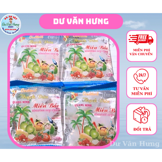 Bịch 20 Gói Thạch Dừa Miền Bắc, Thạch Rau Câu Đồ Ăn Vặt tuổi thơ, đồ ăn vặt cổng trường
