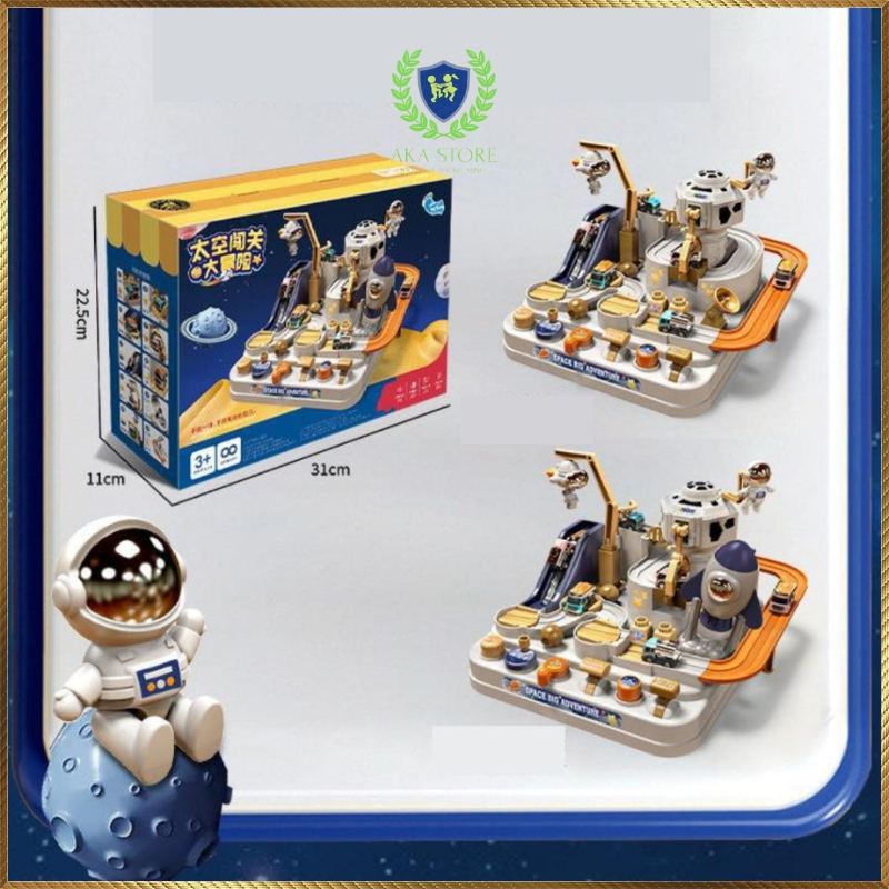 Đường đua vũ trụ không gian, quà tặng siêu xinh cho các Bé, chất liệu nhưa nguyên sinh ABS cao cấp