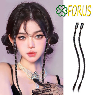  Tóc giả tết thắt bím mini J111 ❤️FREESHIP❤️ tóc tết thắt bính tóc giả thắt bím Sỉ 22k 