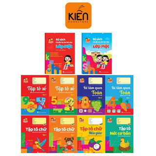 Sách - Việt Hà - Bộ Sách Chuẩn Bị Cho Bé Vào Lớp 1 Hành Trang Cho Bé Vào Lớp 1 (Túi 8 Cuốn)