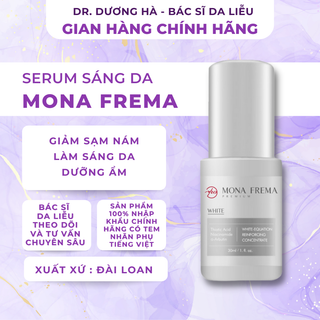 Kem dưỡng trắng da White-Equation Reinforcing Concentrate Mona Frema lotion dạng sữa 30ml- Dr. Dương Hà