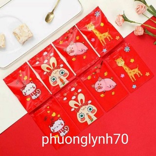 Túi đựng bánh quy ,cookies hàn miệng 7×10 cm,set 100 cái