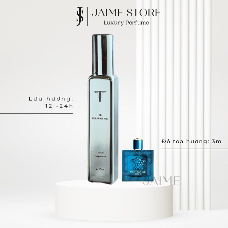 TL31 DAI Tinh Dầu Nước Hoa Pháp TL PERFUME OIL 15ml Mùi Hương Nam Dạng Xịt Phun Sương Tỏa Hương 3 Mét