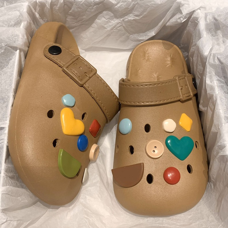 Dép crocs nút. chuẩn hãng Xixitiao